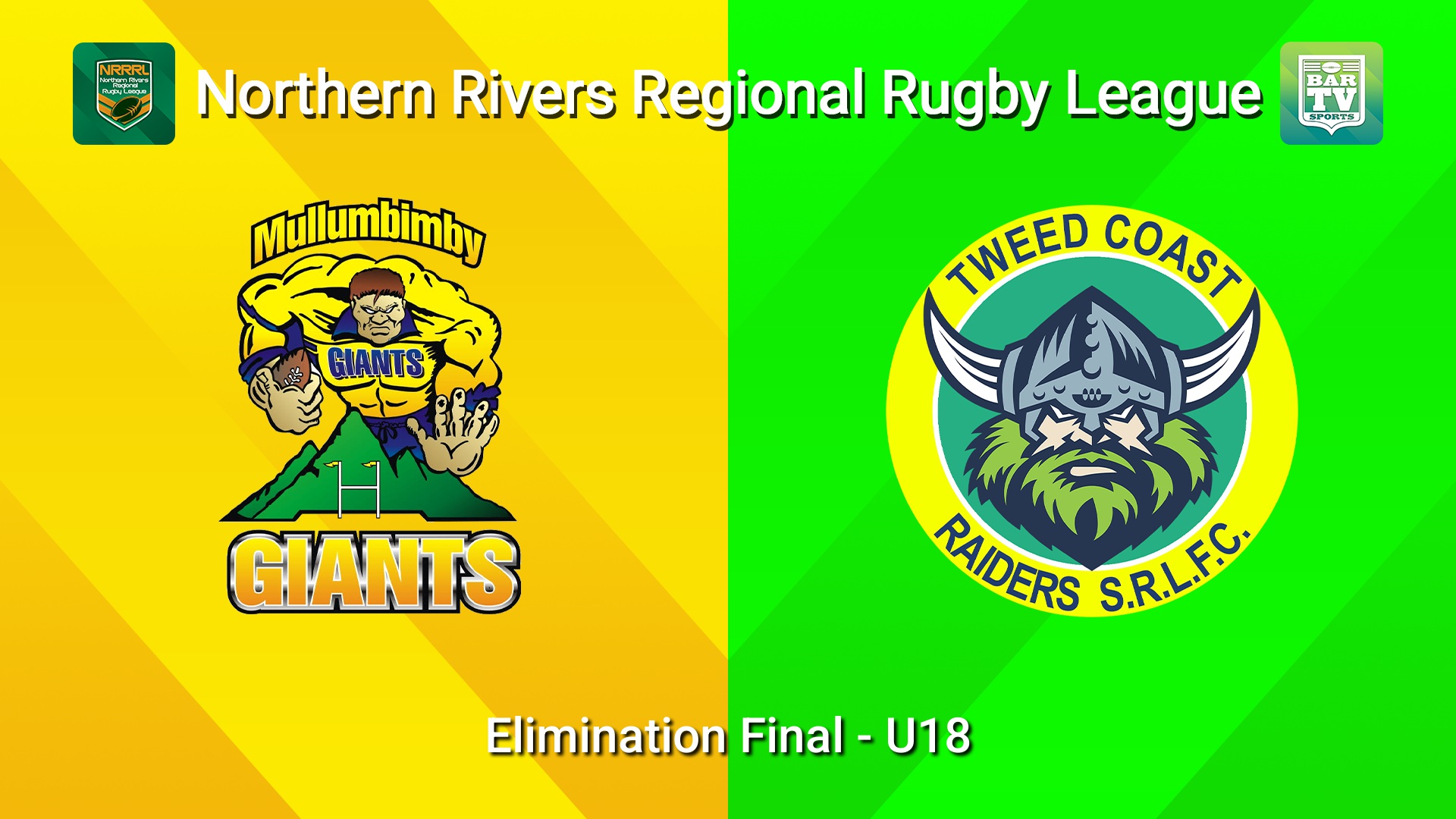 260823-video-Northern Rivers Elimination Final - U18 - Mullumbimby Giants v Tweed Coast Raiders Minigame Slate Image