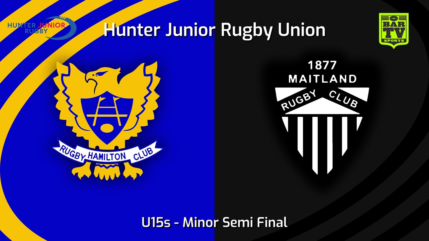 240901-video-Hunter Junior Rugby Union Minor Semi Final - U15s - Hamilton Hawks v Maitland Slate Image