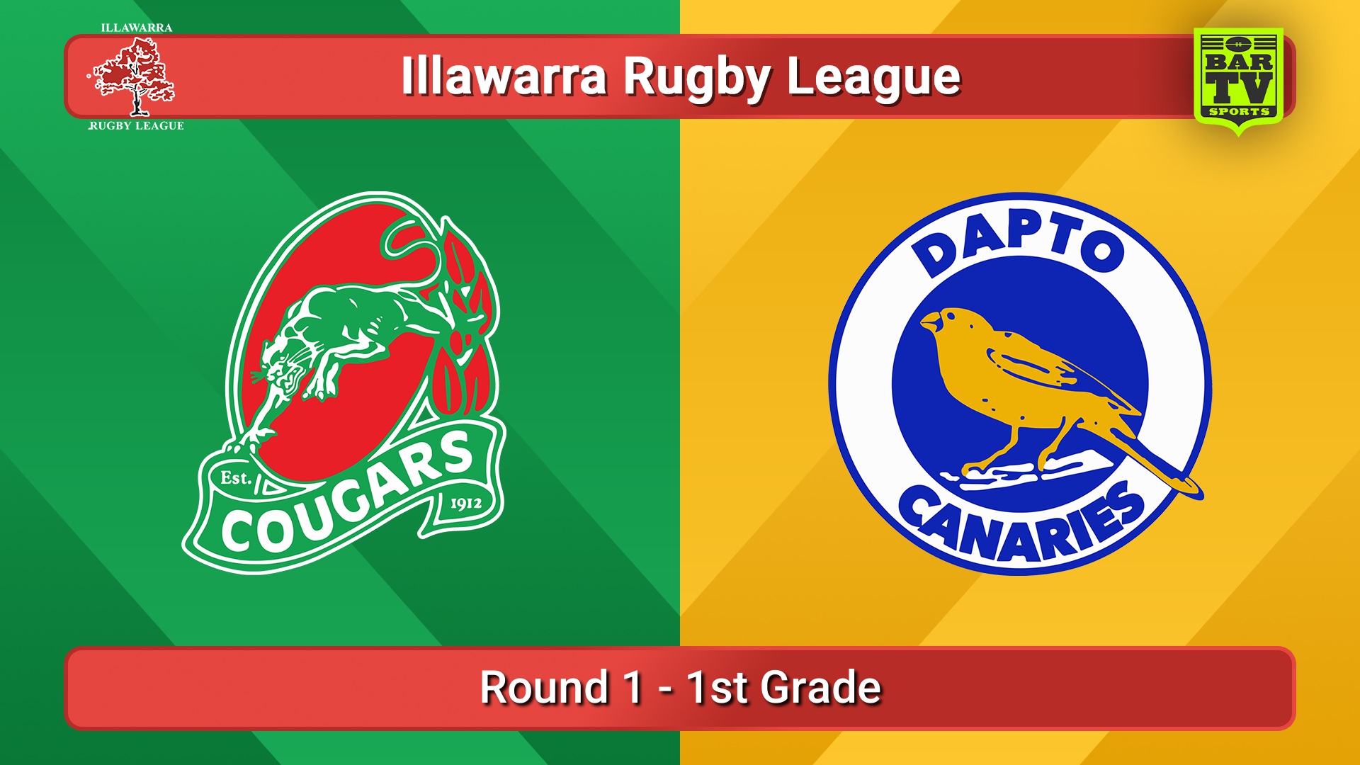 250426-video-Illawarra Round 1 - 1st Grade - Corrimal Cougars v Dapto Canaries Slate Image