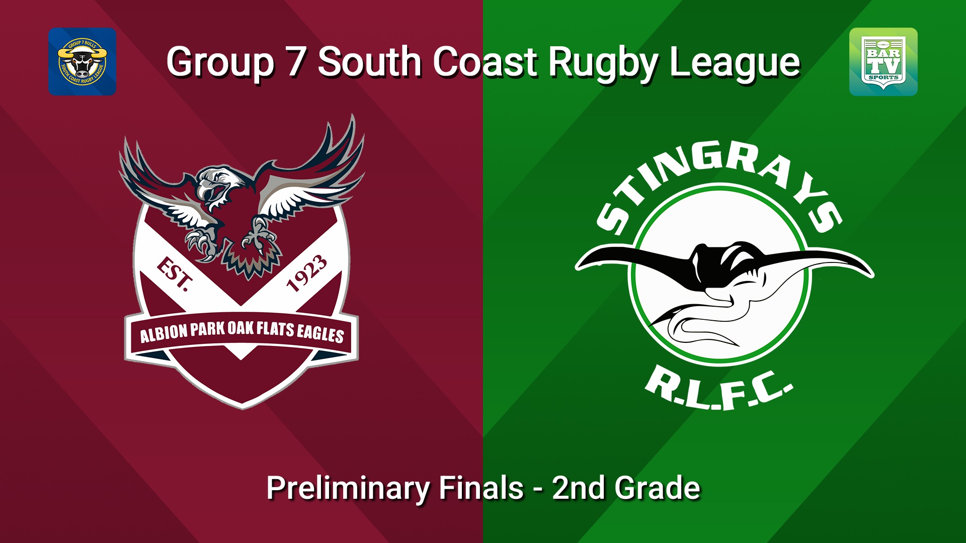 260919-video-South Coast Preliminary Finals - 2nd Grade - Albion Park Oak Flats v Stingrays of Shellharbour Slate Image