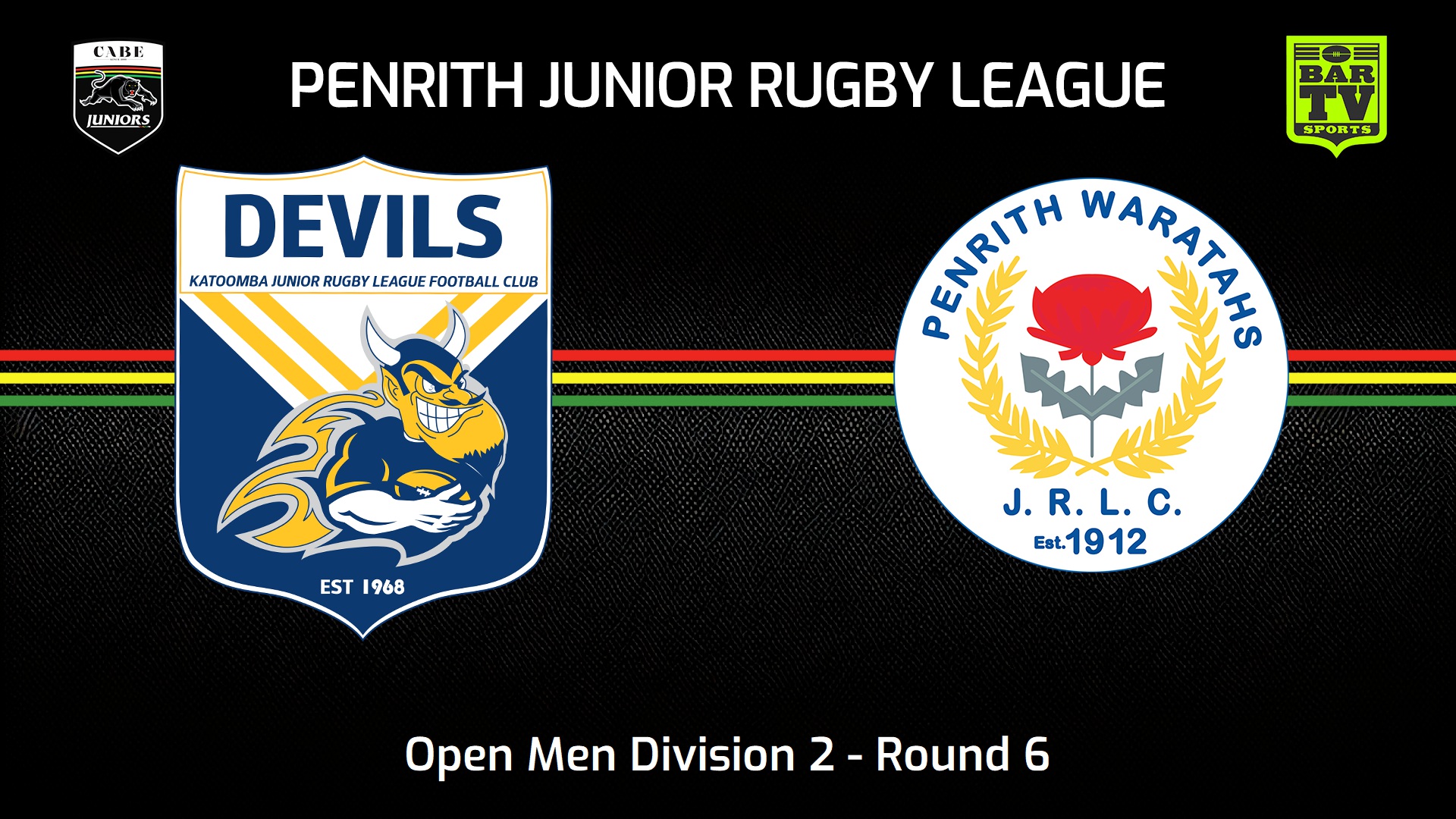 240519-video-Penrith & District Junior Rugby League Round 6 - Open Men Division 2 - Katoomba Devils v Penrith Waratahs Slate Image