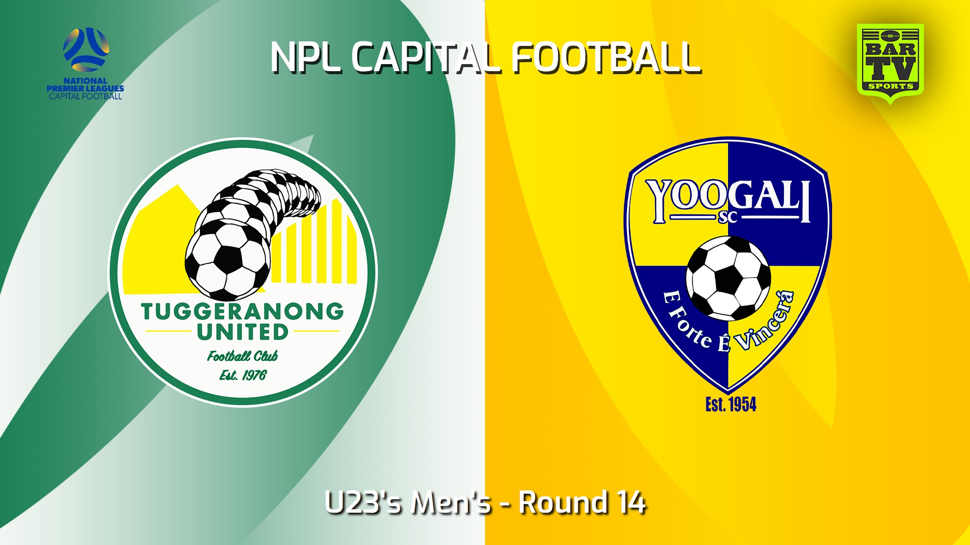 240707-video-Capital NPL U23 Round 14 - Tuggeranong United U23 v Yoogali SC U23 Slate Image