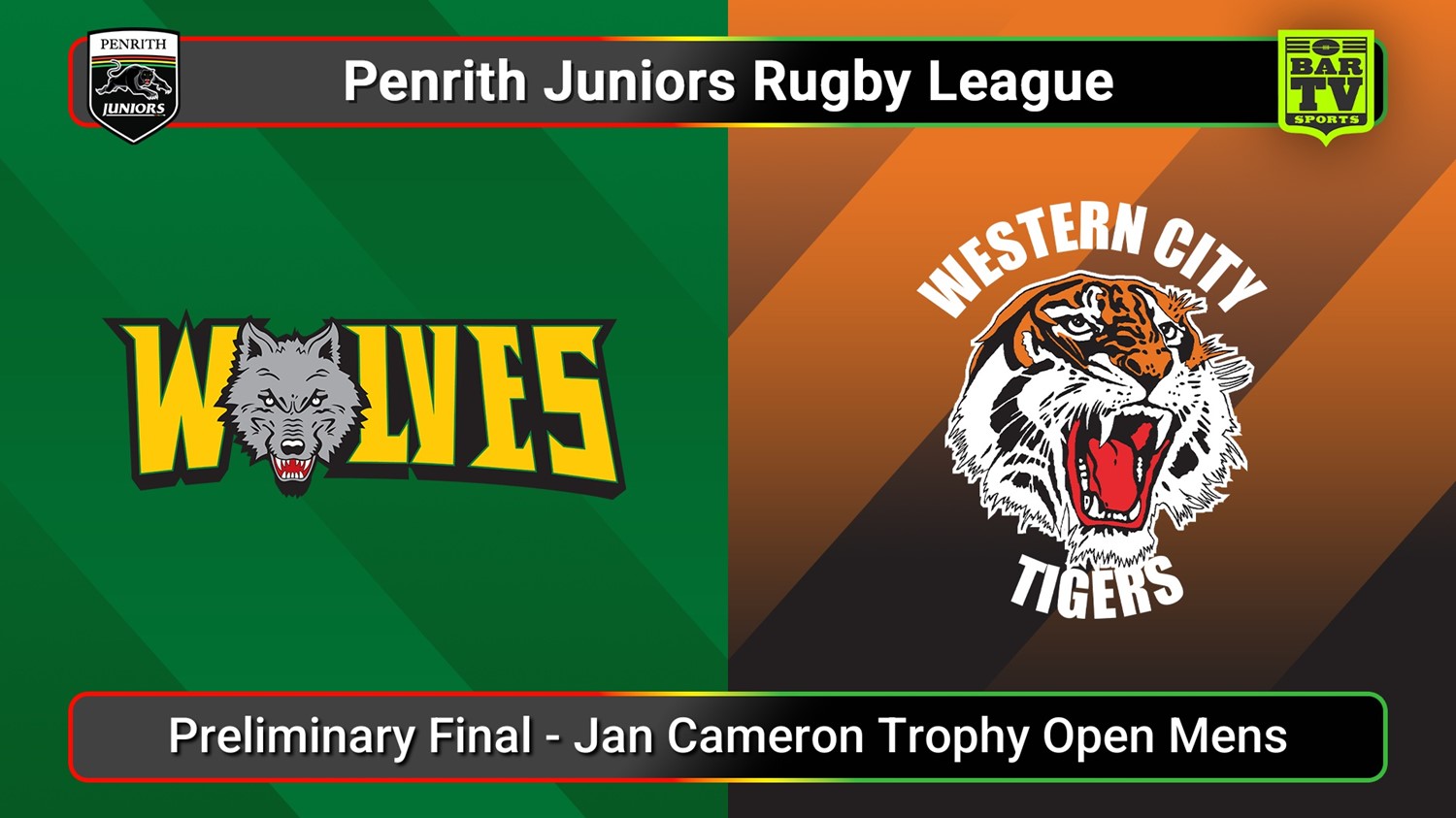 250907-video-Penrith & District Junior Rugby League Preliminary Final - Jan Cameron Trophy Open Mens - Windsor Wolves v Western City Tigers Slate Image