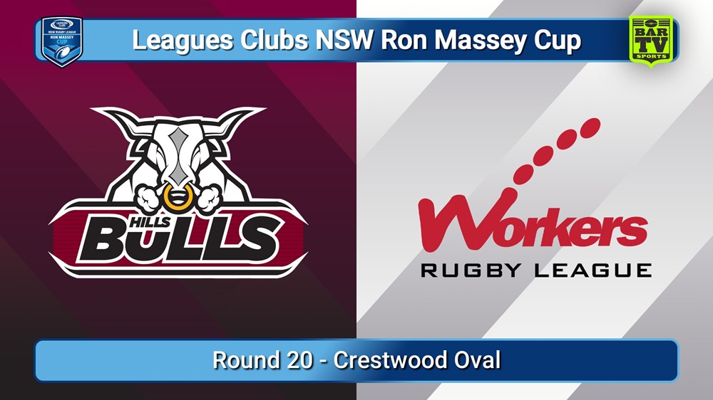 250817-video-Ron Massey Cup Round 20 - Hills Bulls v Blacktown Workers Slate Image