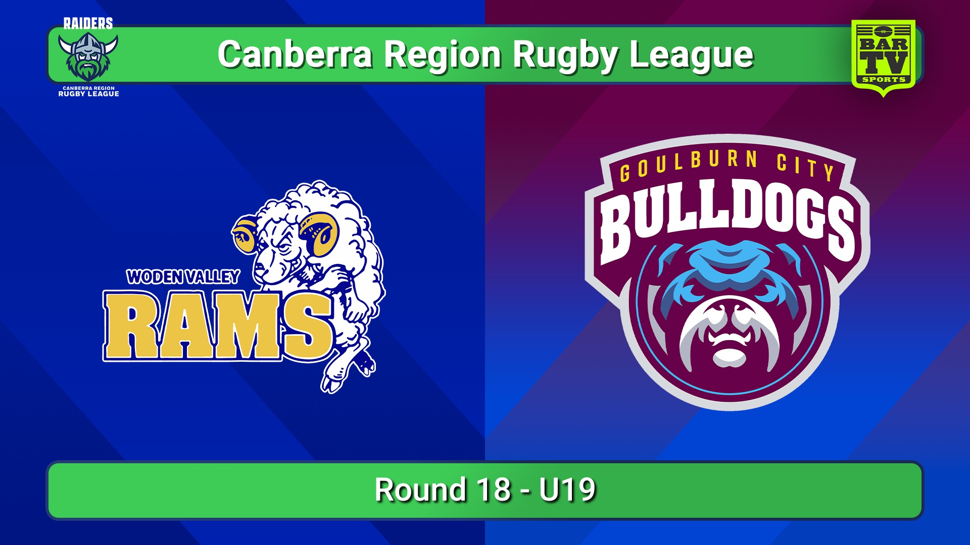 250816-video-Canberra Round 18 - U19 - Woden Valley Rams v Goulburn City Bulldogs Slate Image