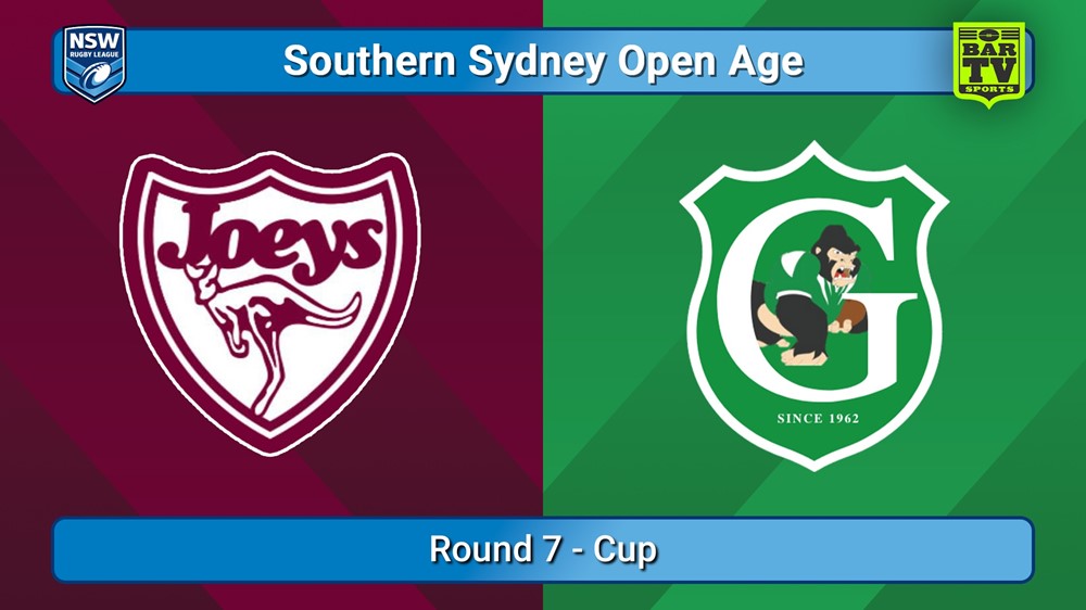 250712-video-S. Sydney Open Round 7 - Cup - St Josephs v Gymea Gorillas Slate Image