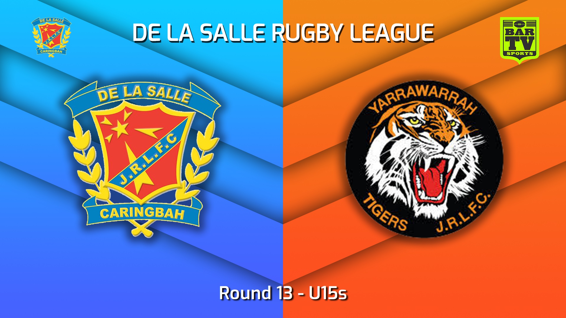 220731-De La Salle Round 13 - U15s - De La Salle v Yarrawarrah Tigers Slate Image