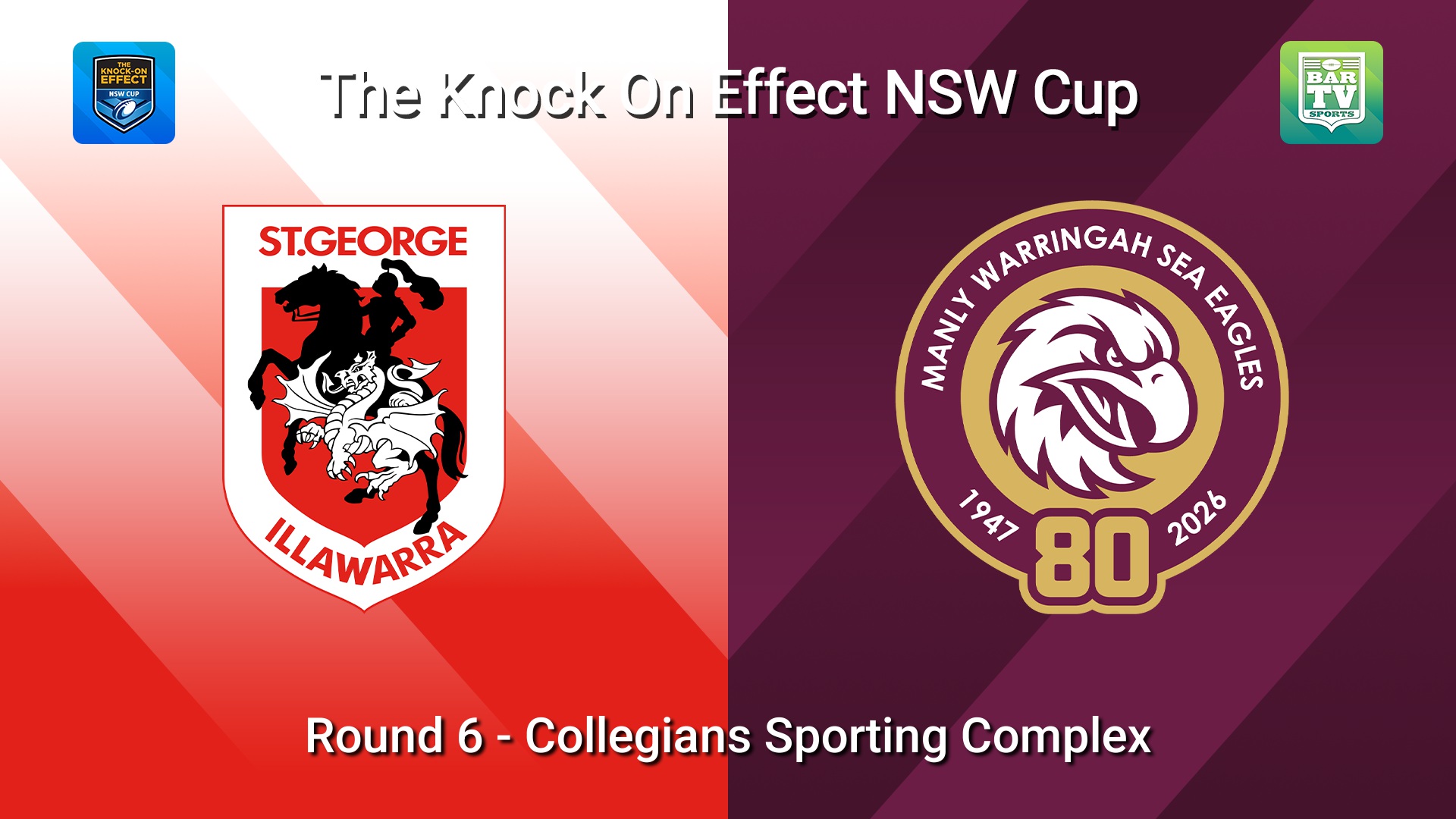 260411-video-The Knock-On Effect NSW Cup Round 6 - Dragons v Manly Warringah Sea Eagles Minigame Slate Image