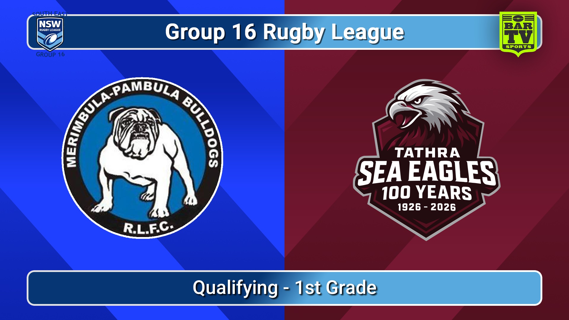 260823-video-Group 16 Rugby League  Qualifying - 1st Grade - Merimbula-Pambula Bulldogs v Tathra Sea Eagles Slate Image