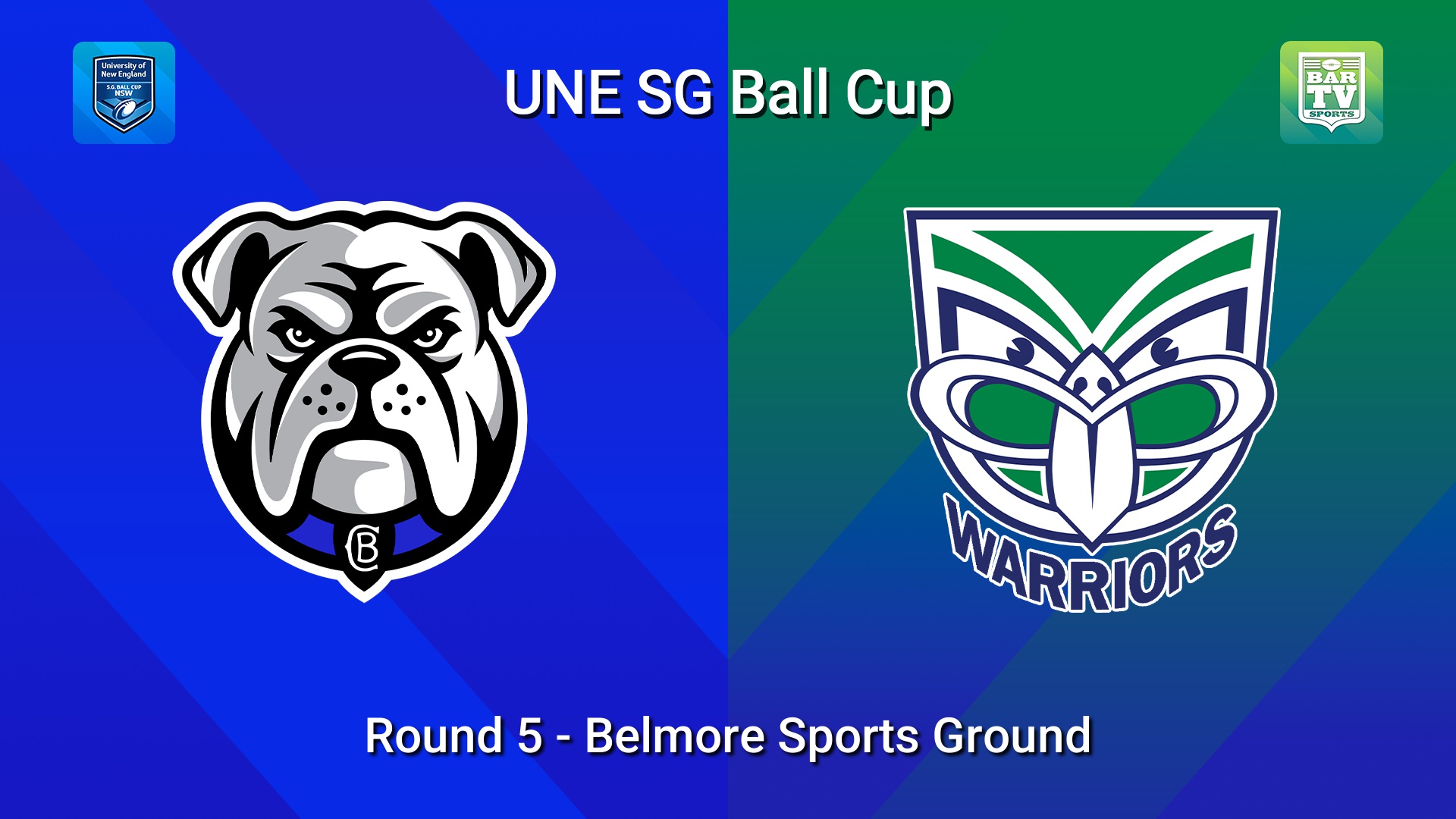 260307-video-UNE SG Ball Cup Round 5 - Canterbury-Bankstown Bulldogs v New Zealand Warriors Minigame Slate Image