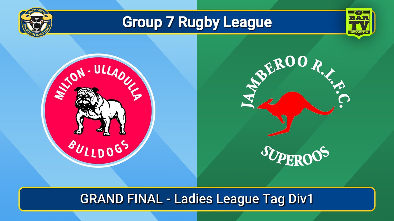 250921-video-South Coast GRAND FINAL - Ladies League Tag Div1 - Milton-Ulladulla Bulldogs v Jamberoo Superoos Slate Image