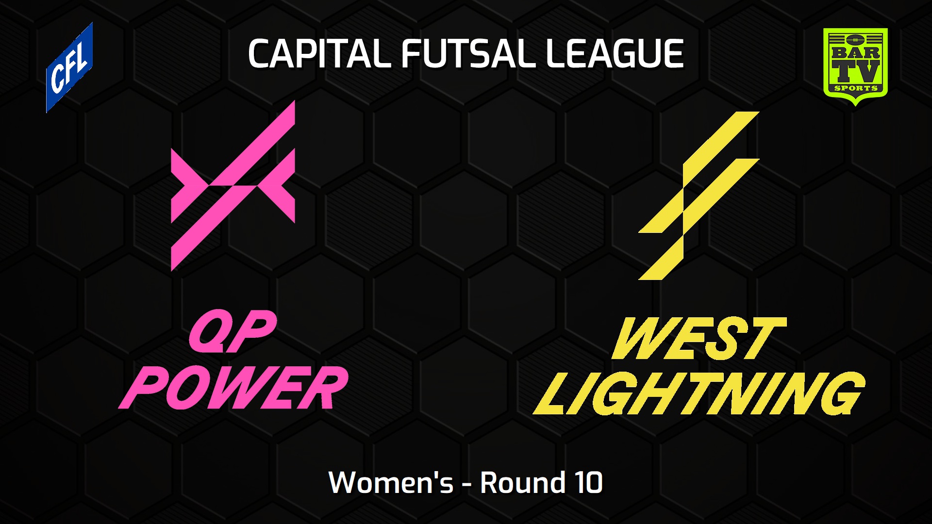 240126-Capital Football Futsal Round 10 - Women's - Queanbeyan-Palerang Power v West Canberra Lightning Slate Image