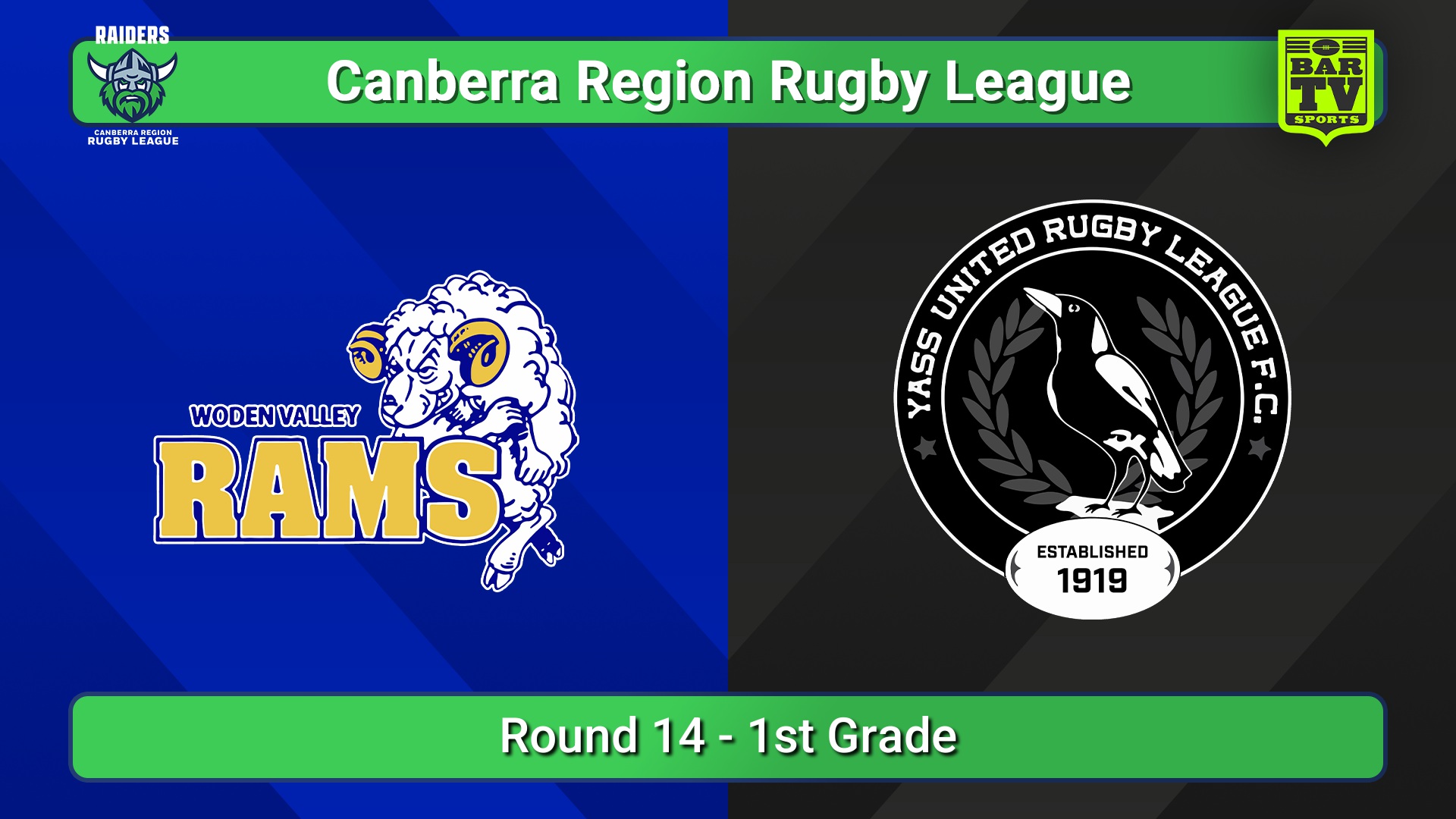 250719-video-Canberra Round 14 - 1st Grade - Woden Valley Rams v Yass Magpies Minigame Slate Image