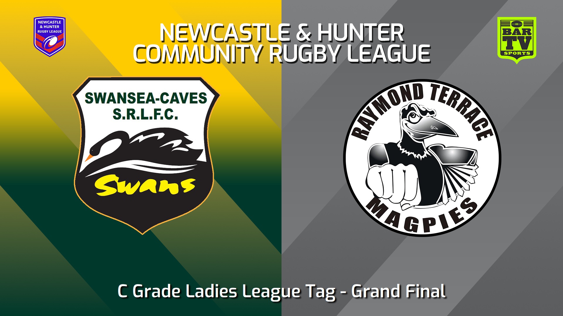 250913-video-NHRL Grand Final - C Grade Ladies League Tag - Swansea Caves Beach  v Raymond Terrace Magpies Slate Image